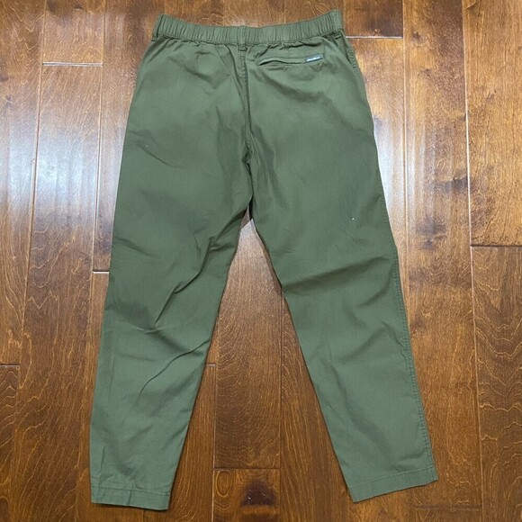 Eddie Bauer Olive Green Straight Leg Chino Pants Women's Size 32 x 30 - Picture 4 of 7
